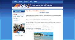 Desktop Screenshot of casasi-otranto.it